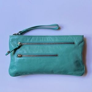 Vintage HOBO Oversized Leather Clutch